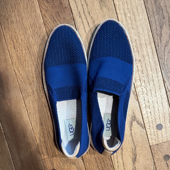UGG Navy Slip-On Sneakers - Picture 1 of 3